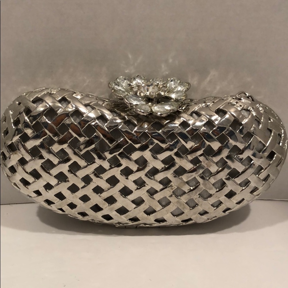 Clara Kasavina Kidney Evening Minaudiere
New Hard metal cage design like couture